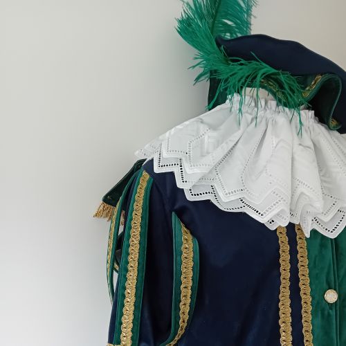 Volwassen pietenpak met broek en cape maat L