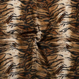 Speciaal tijgerprint pietenpak met broek.