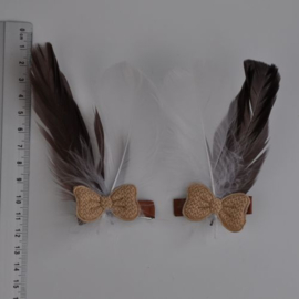 2 haarknipjes