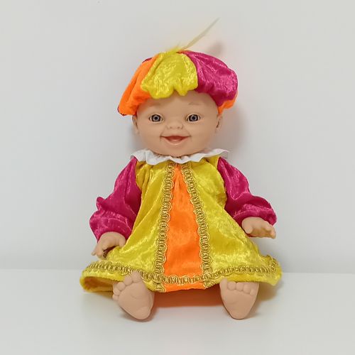 Pietenpak met jurk geschikt voor popje Paola-Reina 34 cm