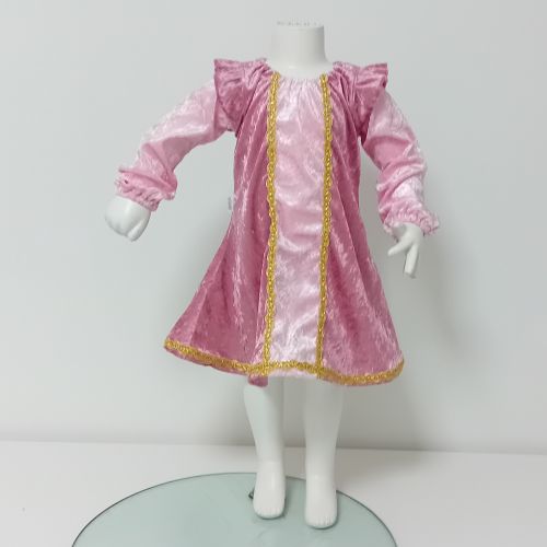 Baby pietenpak A-lijn jurk met roezel schouder