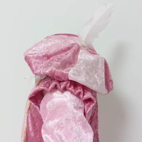 Baby pietenpak A-lijn jurk met roezel schouder