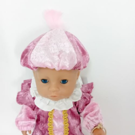 Baby born a-lijn met roezel pietenpakje 43 cm