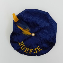 Luxe baret met naam