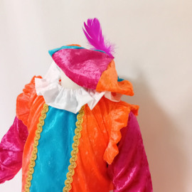 Baby pietenpak met a-lijn roezel jurk, maat 68