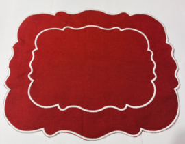 placemat red