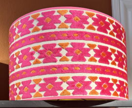 roze oranje kap