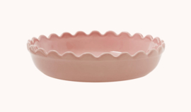 Ovenschaal rond small roze