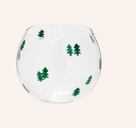 Waxinelicht 8 cm glas