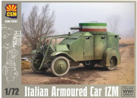 CopperStateModels | csm72001 | Italian Armoured car 1ZM | 1:72