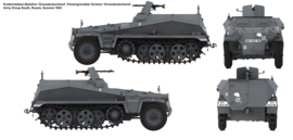 Das Werk | DW16018 | Sd.Kfz. 250/1 Ausf. A | 1:16