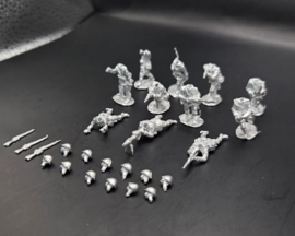 EWM | DutchCOCset1 | Dutch Mitrailleugroupen Rifle Squad & Lewis Gun Prone | 1:72