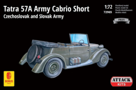 Attack | 72965 | Tatra 57 Army Cabrio Short Czechoslovak and Slovak Army | 1:72