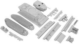 Planet Models | MV122 | ARL-44 The Last French Heavy Tank | 1:72