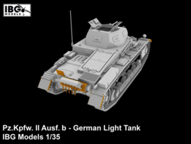 IBG | 35079 | Pz.Kpfw. II Ausf. b German Light Tank | 1:35
