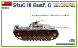 MiniArt | 35362 | StuG III Ausf. G Feb 1943 Alkett Prod. Winterketten | 1:35