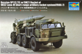 Trumpeter | 07179 | Russian 9P113 TEL w/9M21 Rocket of 9K52 Luna-M | 1:72
