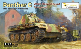Vespid | 720012 | 20mm flakvierling auf Fahrgestell Panther Ausf.G | 1:72