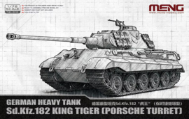 Meng | 72010 | German Heavy Tank Sd.Kfz. 182 King Tiger (Porsche Turret) | 1:72