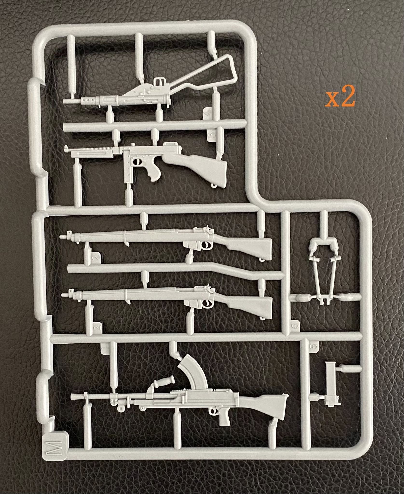 Gecko | 16GM0018 | WWII British Infantry Weapon Set | 1:16