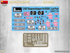 MiniArt | 53007 | Raupenschlepper OST RSO/01. (Last Prod) | 1:35