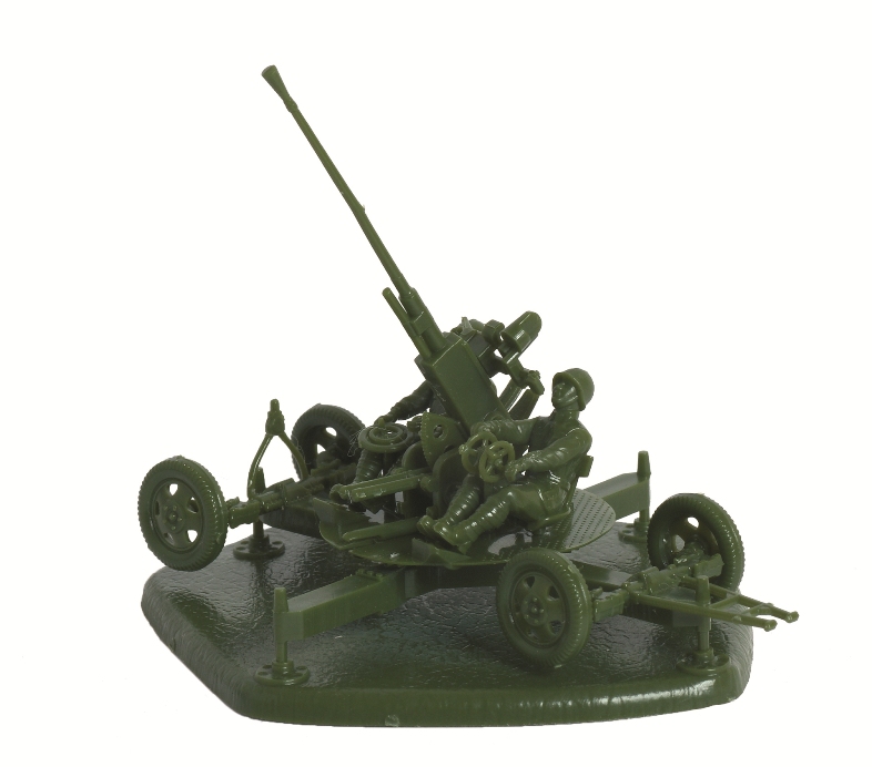 Zvezda | 6115 | Soviet 37mm 61-k AA gun with crew | 1:72