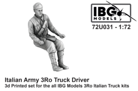 IBG | 72u031 | Italian 3RO truck driver | 1:72