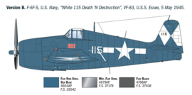 Italeri | 91213 | F6F-3/5 Hellcat | 1:72