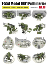 RFM | 5155 | T-55A Medium Tank Full Interior Kit | 1:35
