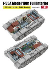 RFM | 5155 | T-55A Medium Tank Full Interior Kit | 1:35