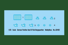 HobbyBoss | 82492 | German Panther Ausf. D Flak Bergepanther | 1:35