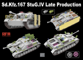 RFM | 5111 | Sd.Kfz.167 StuG.IV Late Prod. w/engine&work.tracks | 1:35