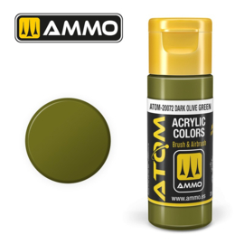 AMMO | 20072 | ATOM COLOR Dark Olive Green