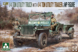Takom | 2126 | U.S. Army 1/4 Ton Utility Truck | 1:35