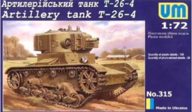 UM | 315 | T-26-4  Artillery tank| 1:72