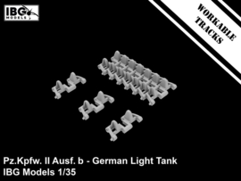 IBG | 35079 | Pz.Kpfw. II Ausf. b German Light Tank | 1:35