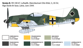 Italeri | 1490 | Focke-Wulf Fw 190 A-8/F Aces | 1:72
