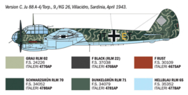 Italeri | 1489 | Junkers Ju 88 A-4/17 Torpedo Bomber | 1:72