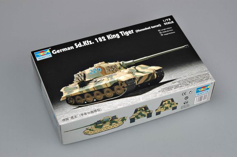 Trumpeter | 07201 | Sd.Kfz.182 King Tiger Henschel | 1:72