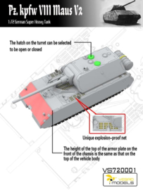 Vespid | 720001 | Sd.Kfz VIII Maus V2 | 1:72