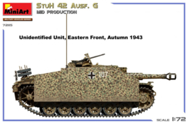 MiniArt | 72115 | StuH 42 Ausf. G Mid Production | 1:72
