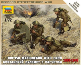 Zvezda | 6167 | British MG crew | 1:72