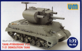 UM | 456 | T31 Demolition tank | 1:72