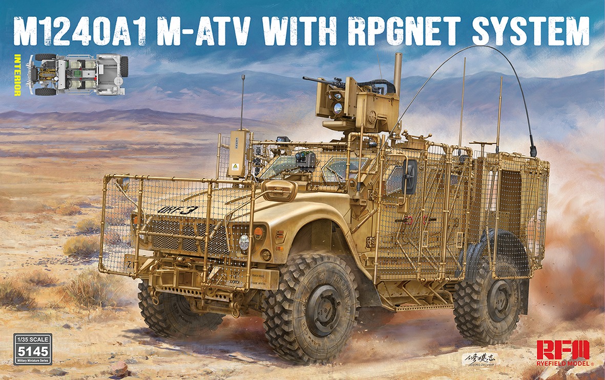 RFM | 5145 | U.S MRAP All Terrain Vehicle M1240A1 M-ATV | 1:35