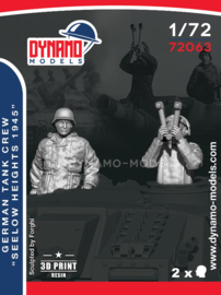 Dynamo | 72063 | German Tank Crew ‘’ Seelow Heights 1945 ‘’ Set | 1:72