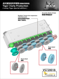 Vespid | 720018 | Tiger I Early Production | 1:72