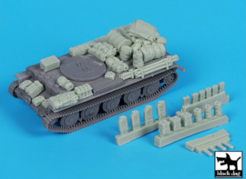 Black Dog | T72195 | Cromwell Armored Recovery Vehicle Accessories Set | 1:72