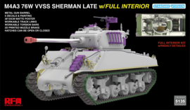 RFM | 5135 | M4A3 Sherman 76W VVSS Late w/Interior (standard) | 1:35