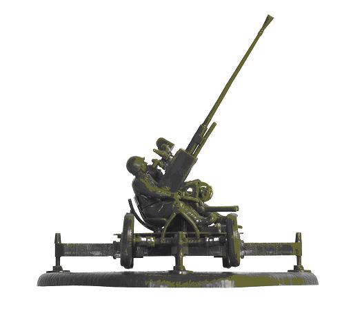Zvezda | 6115 | Soviet 37mm 61-k AA gun with crew | 1:72