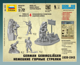 Zvezda | 6154 | German Gebrigsjäger | 1:72